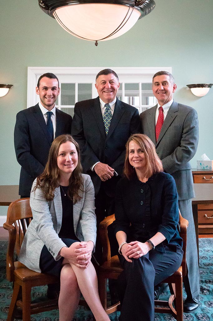 Crowley Wealth Management advisors in an executive strategy meeting